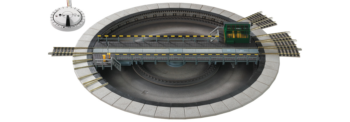 ROCO 6154 - Plaque tournante modèle avec entraînement électrique