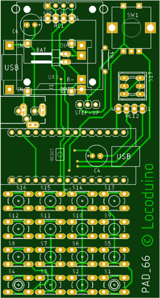 Circuit imprimé pad66