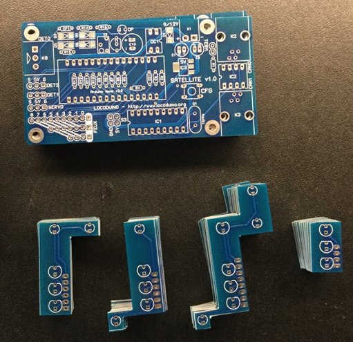 Figure 6 : Les circuits imprimés découpés.