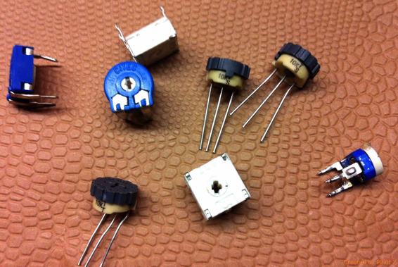 Potentiomètres de montage