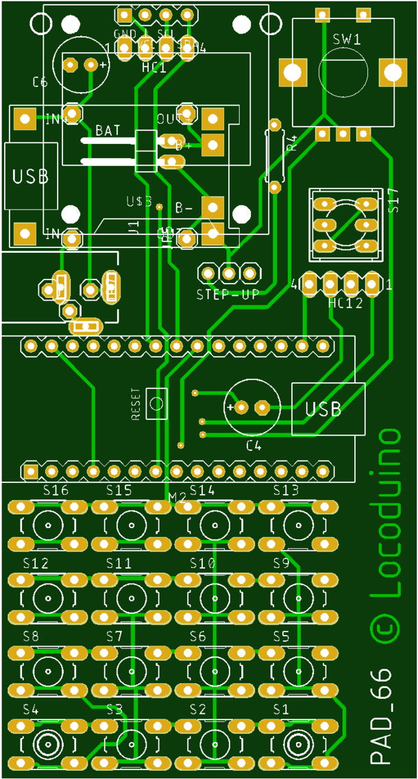 Circuit imprimé pad66