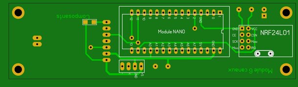 Module 4 canaux radio