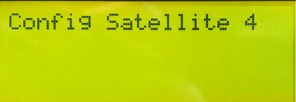 Choix d'un satellite à configurer