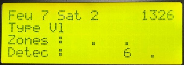 Test du signal 7 sur le satellite 2 : voie libre