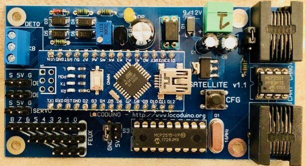 La carte Satellite V1