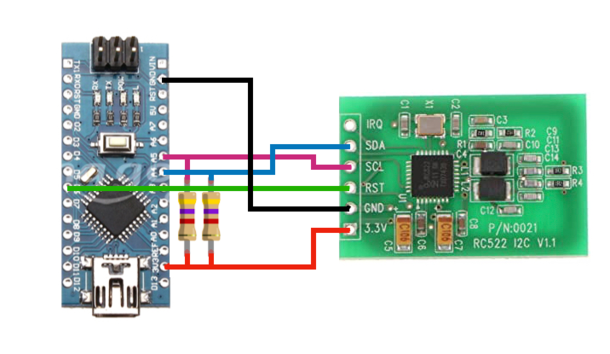 Figure 9 : Le schéma du programmateur d'étiquettes