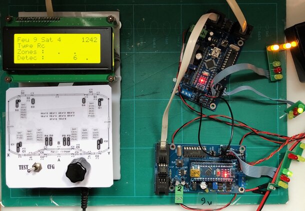 Une séance de configuration et tests