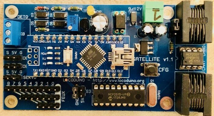 La carte Satellite V1