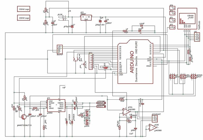 Figure 19 : Schéma complet de la centrale