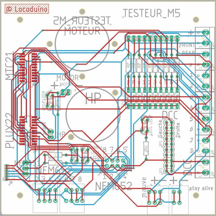Circuit imprimé M5